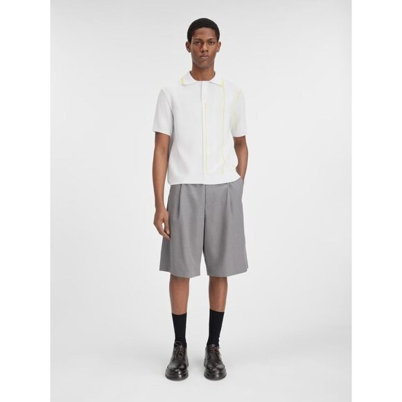 JACQUEMUS Le Polo Juego in White Large New Mens Shirt Top - Picture 16 of 16